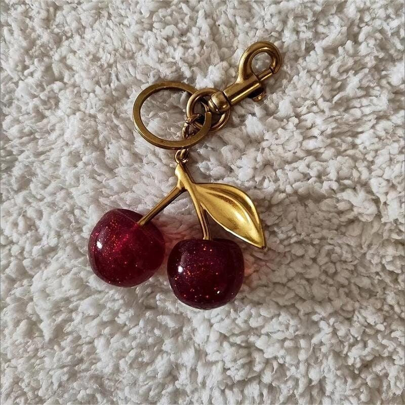 Bag cherry charm
