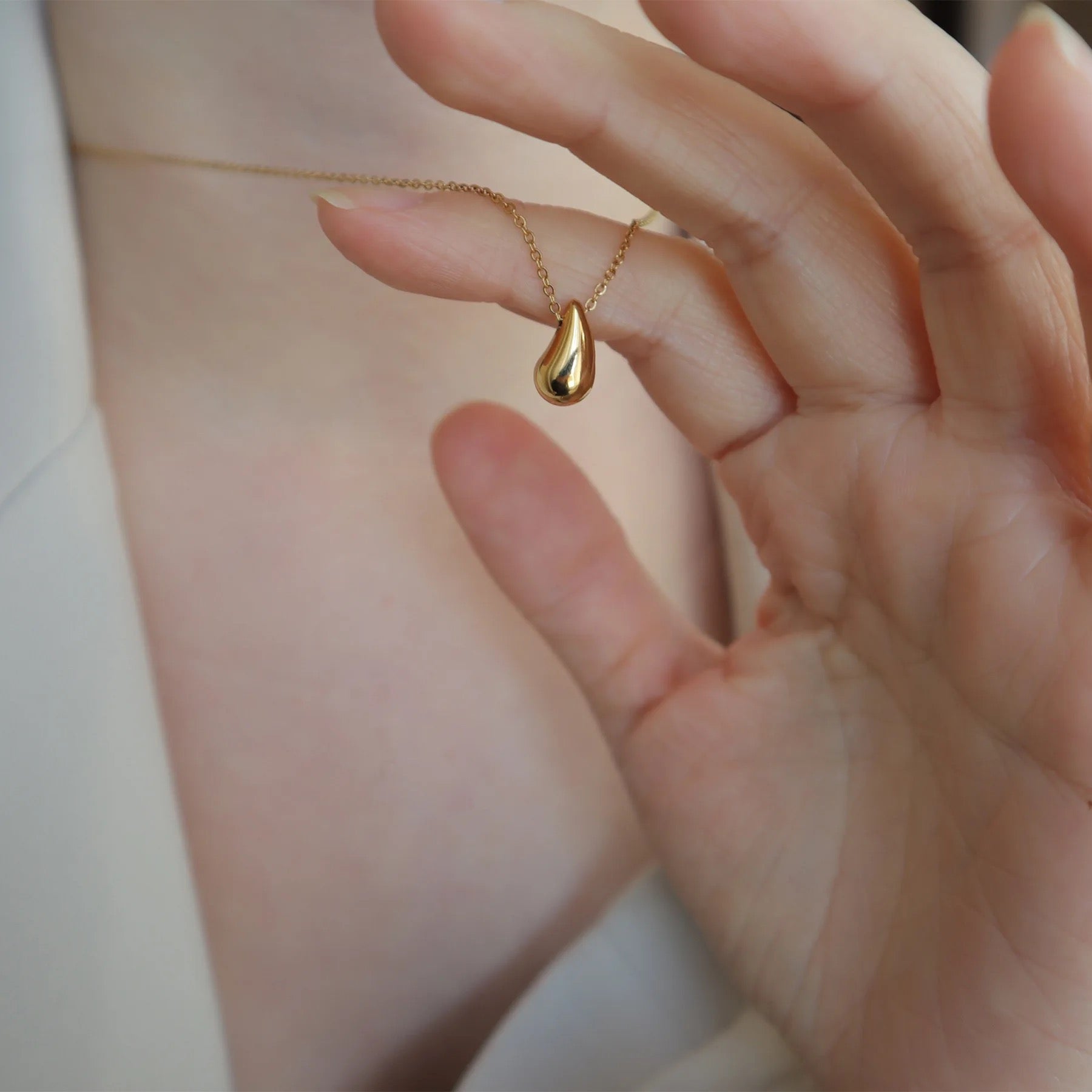 Baby Hailey Necklace-18K Gold Plated