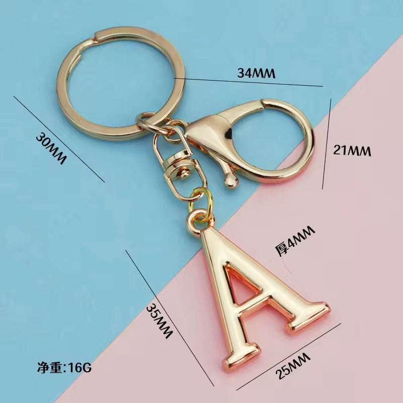 Initial Bag charm