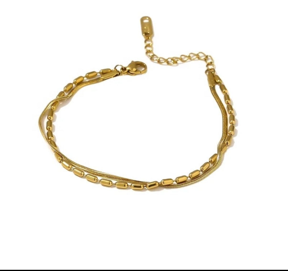 Everyday layered bracelet