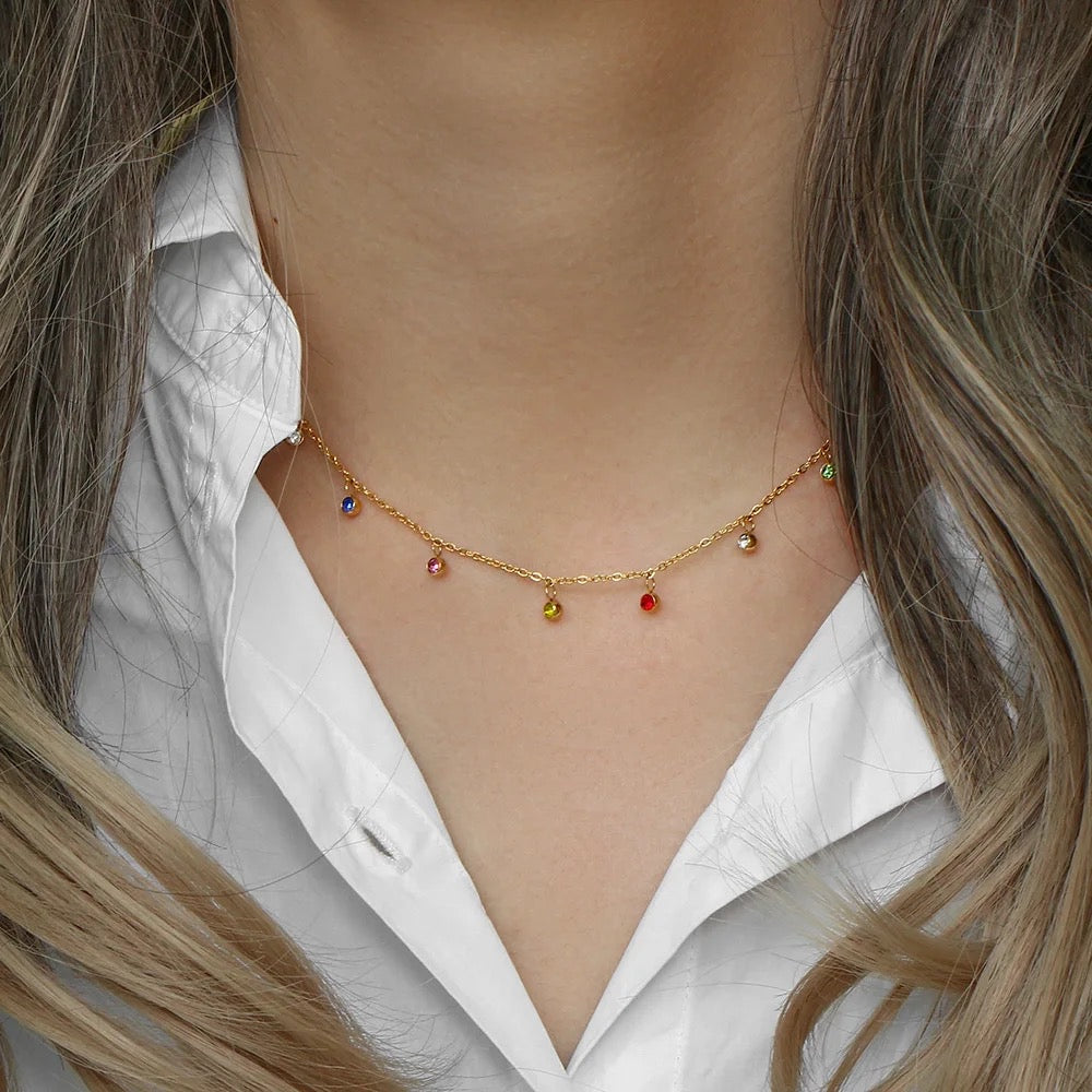 Willow Necklace-18K Gold Plated