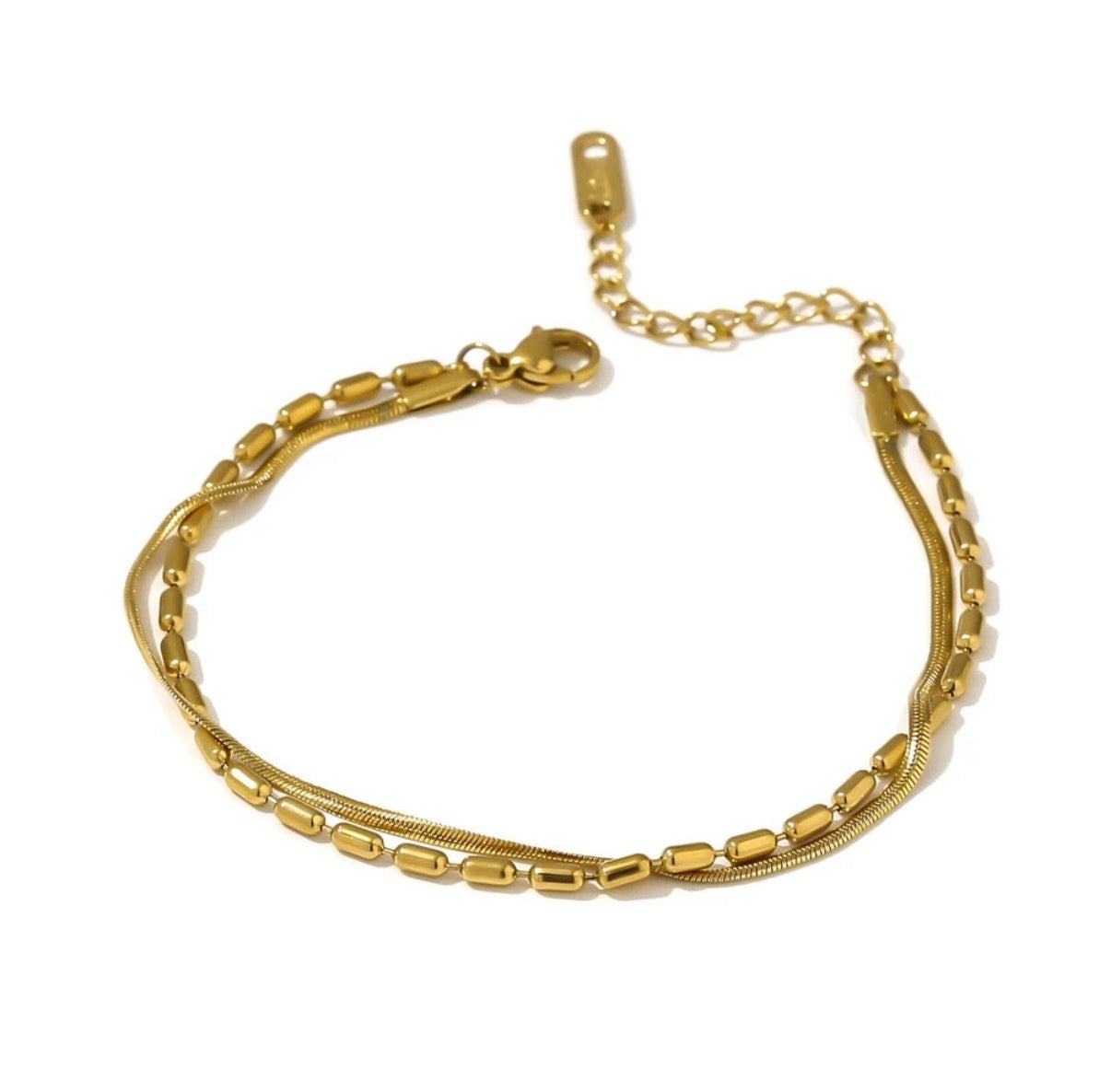 Everyday layered bracelet