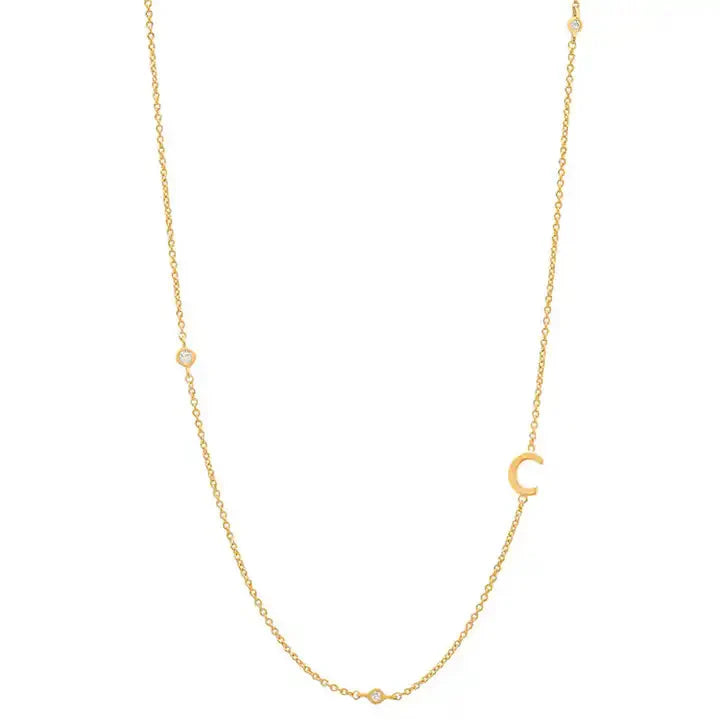 Dainty Initial Necklace
