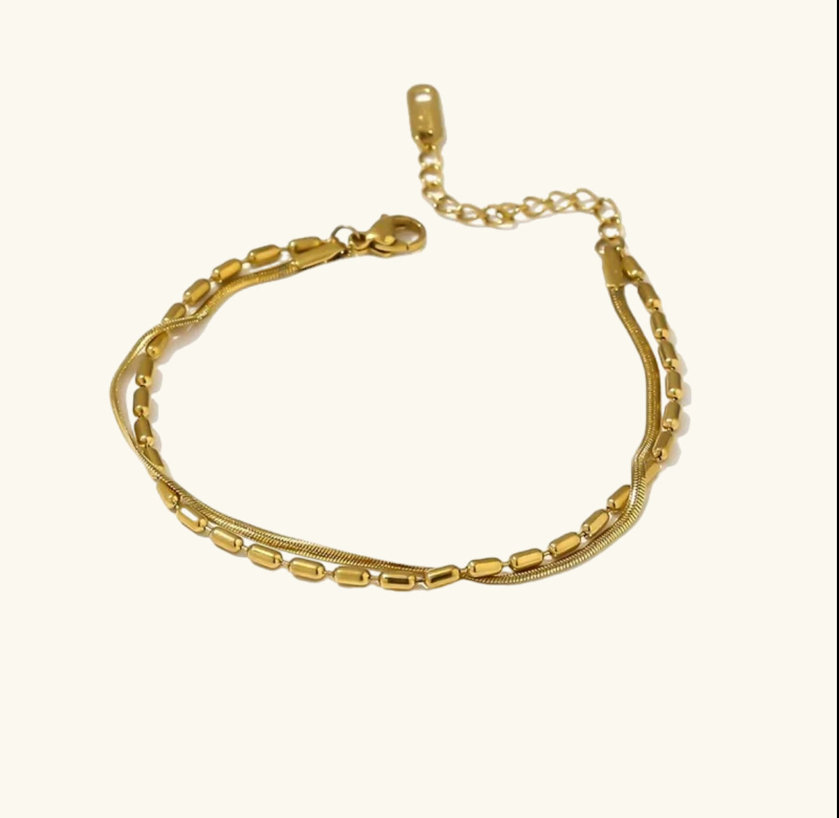 Everyday layered bracelet