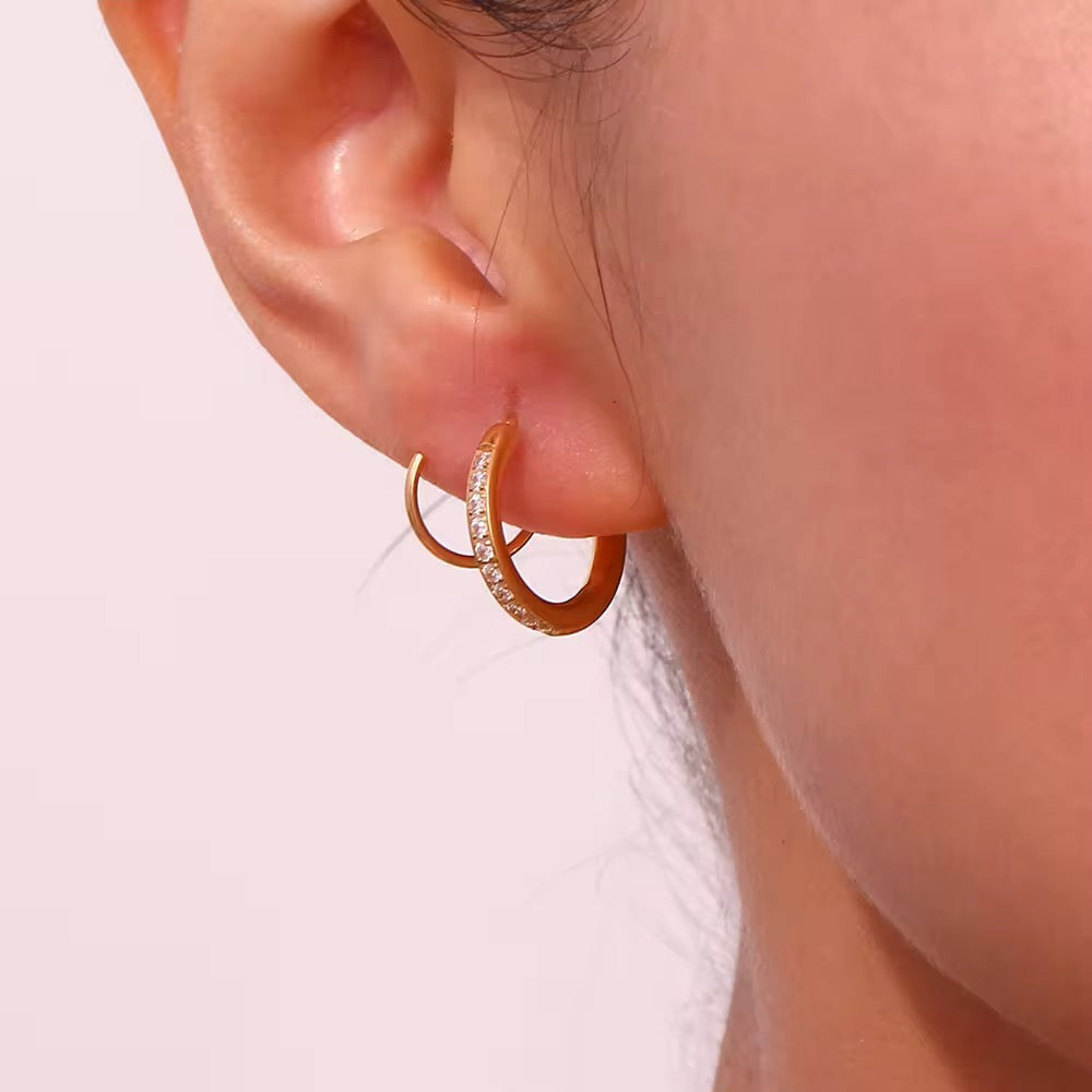 Twisties- 18k Gold Plated