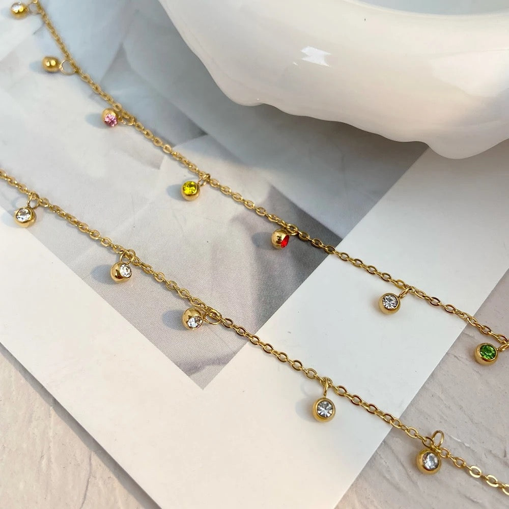 Willow Necklace-18K Gold Plated