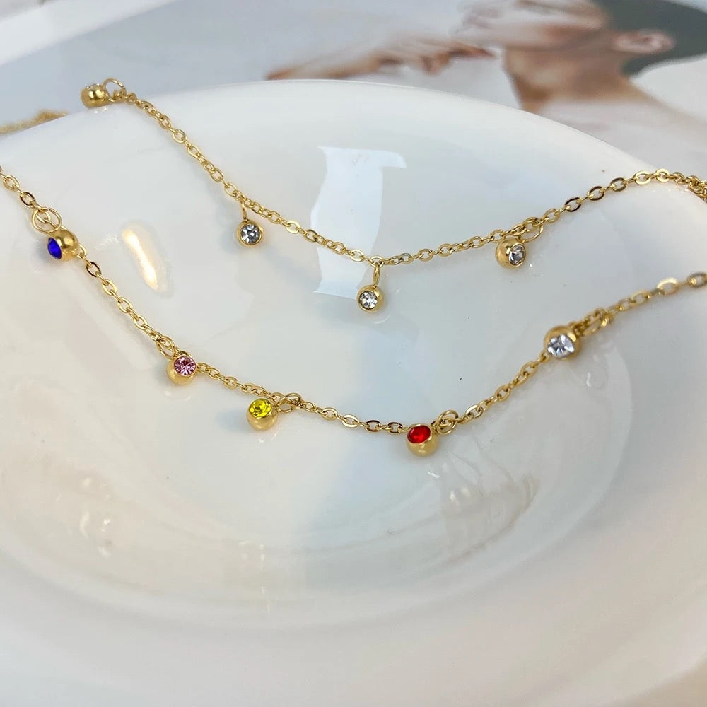Willow Necklace-18K Gold Plated