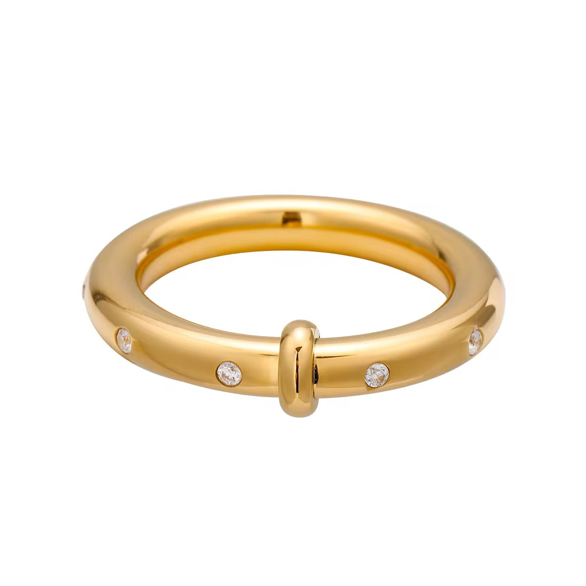 Isabella Ring-18k Gold Plated