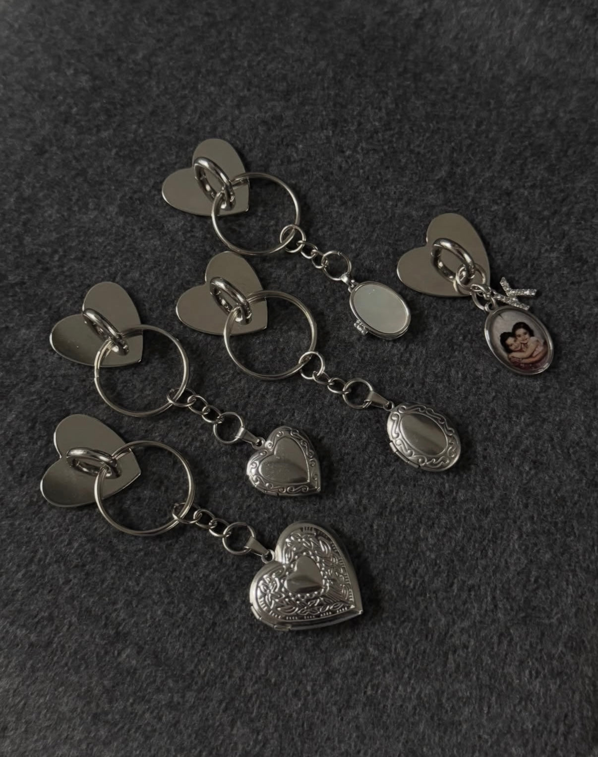 Always With Me Heart Keychain
