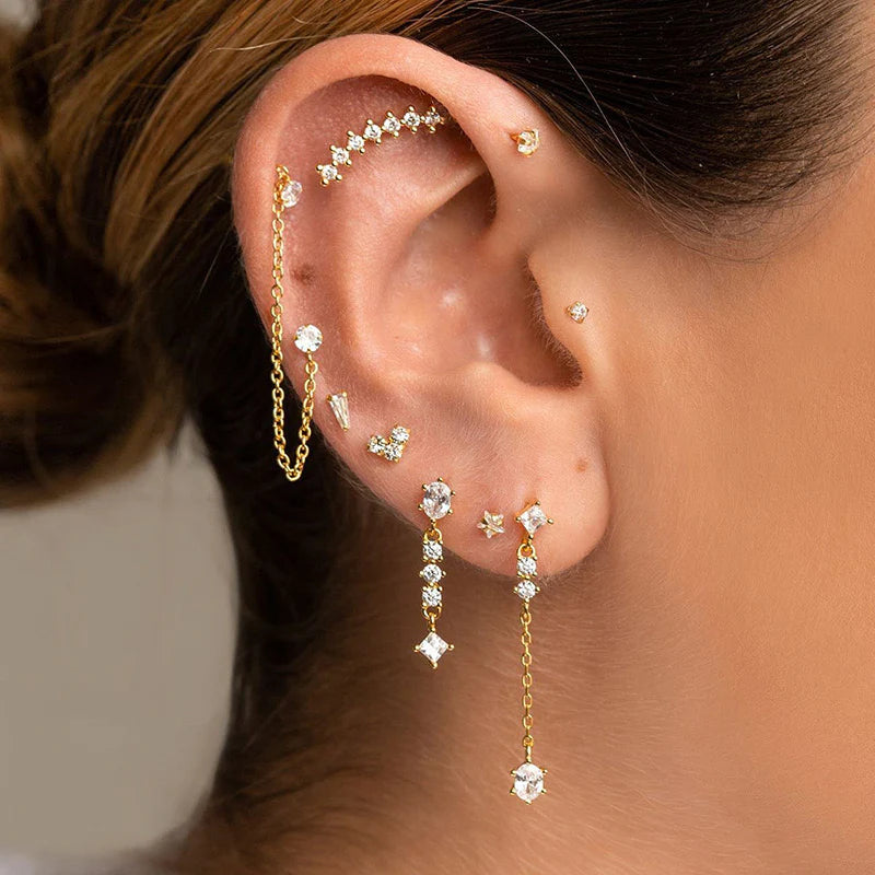 Styla EARRINGS ( SET OF 9)