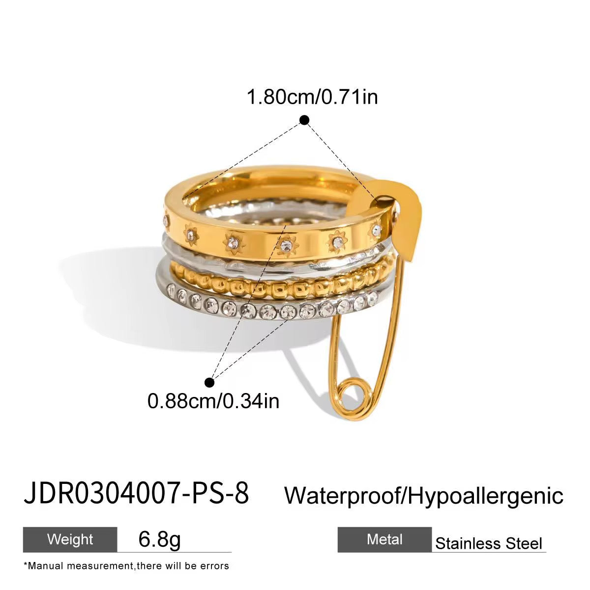 Eugene multilayer ring