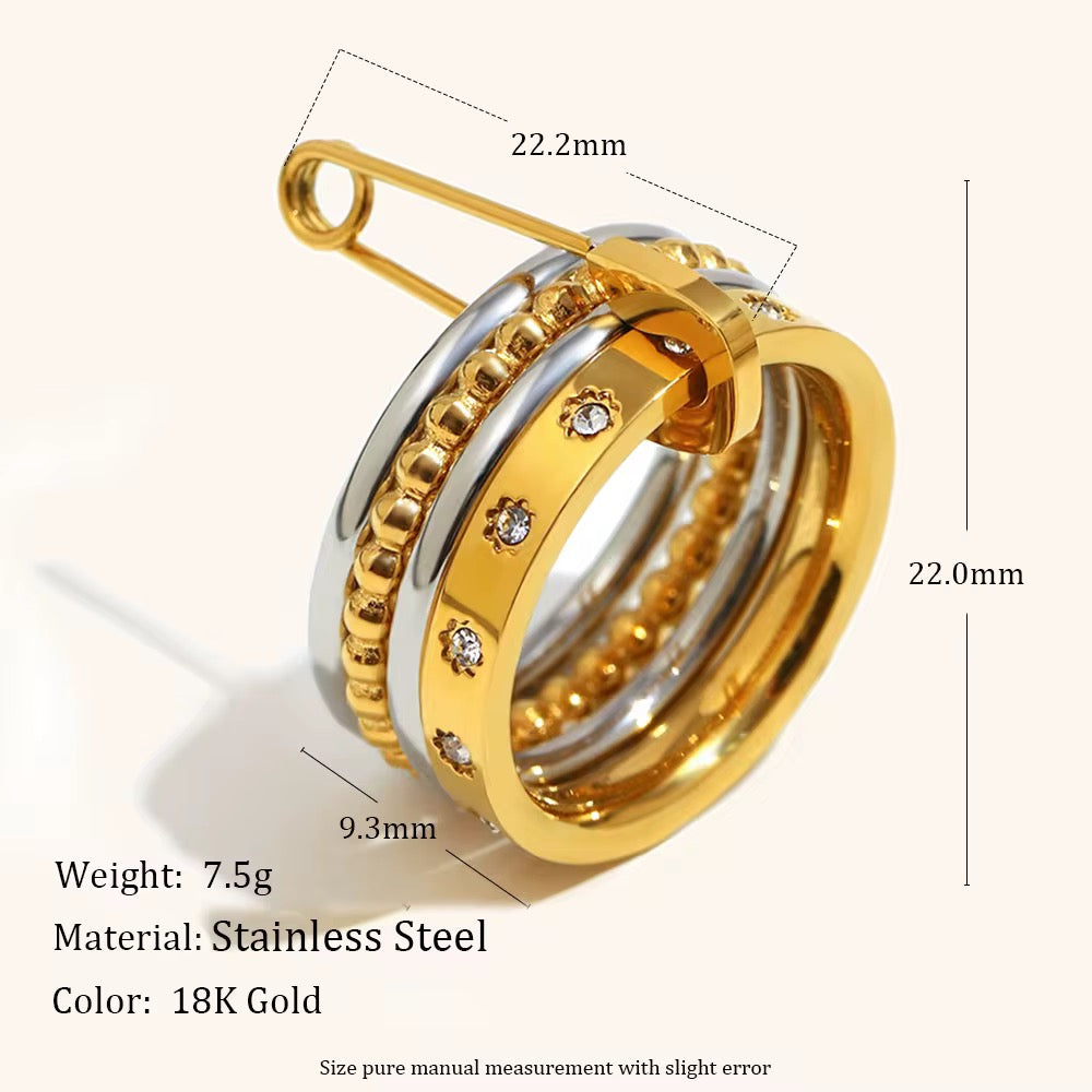 Eugene multilayer ring