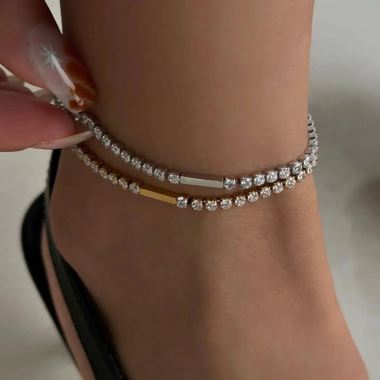 Tennis anklet