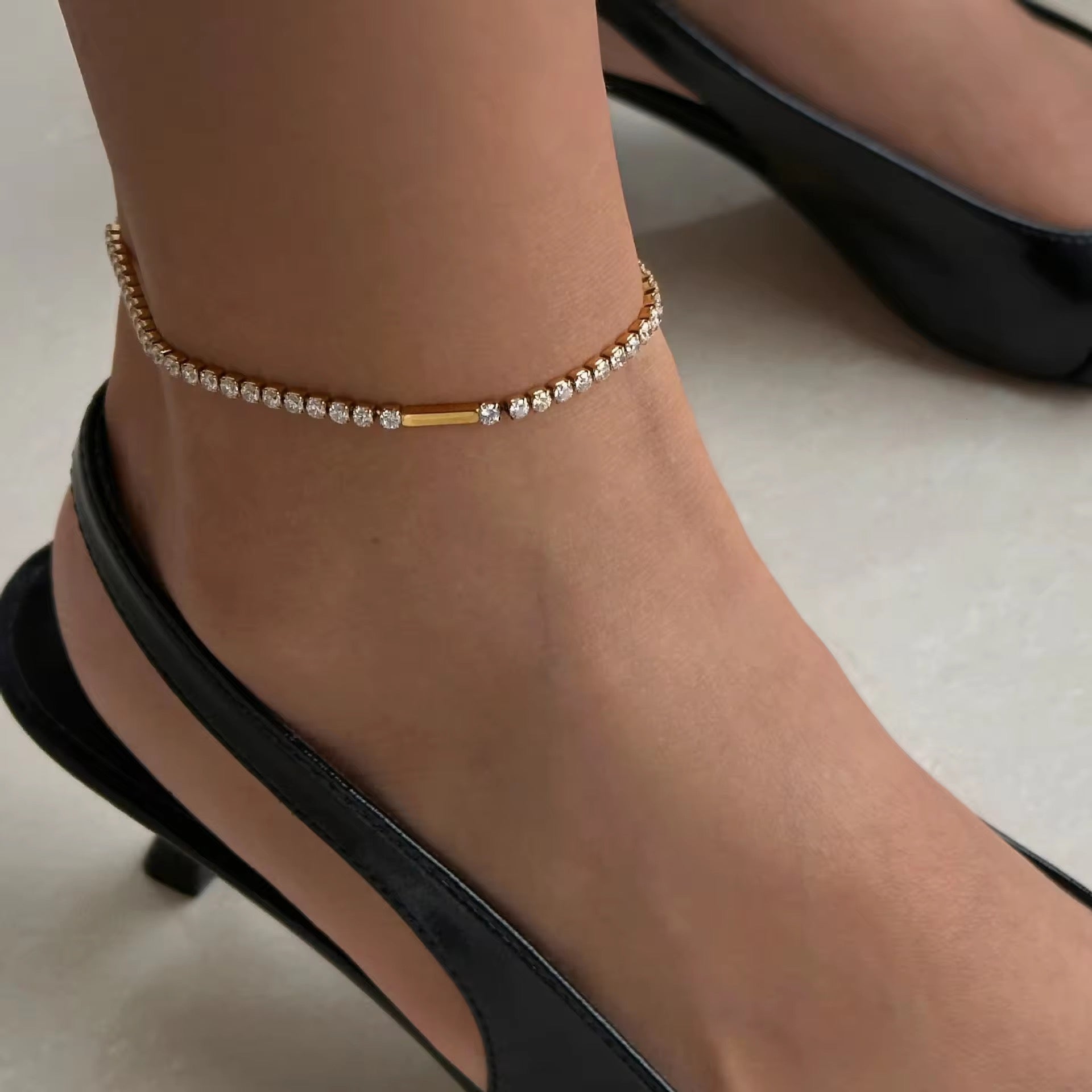 Tennis anklet