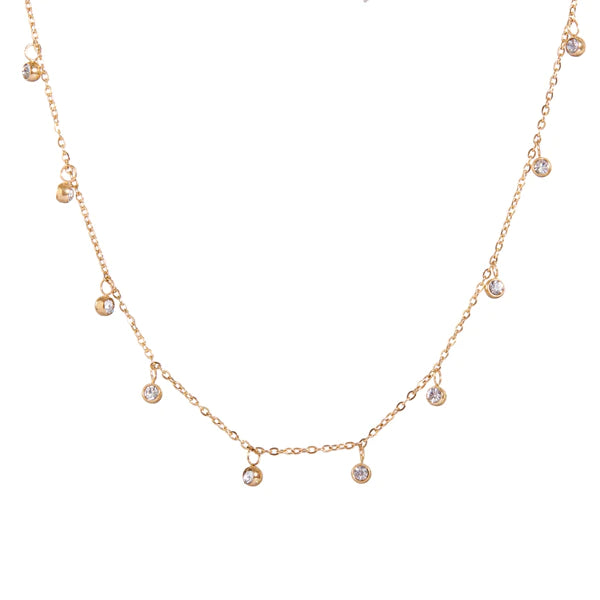 Willow Necklace-18K Gold Plated