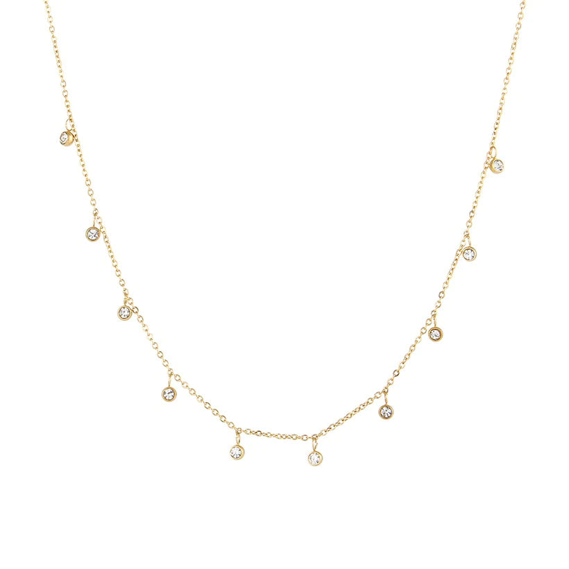 Willow Necklace-18K Gold Plated