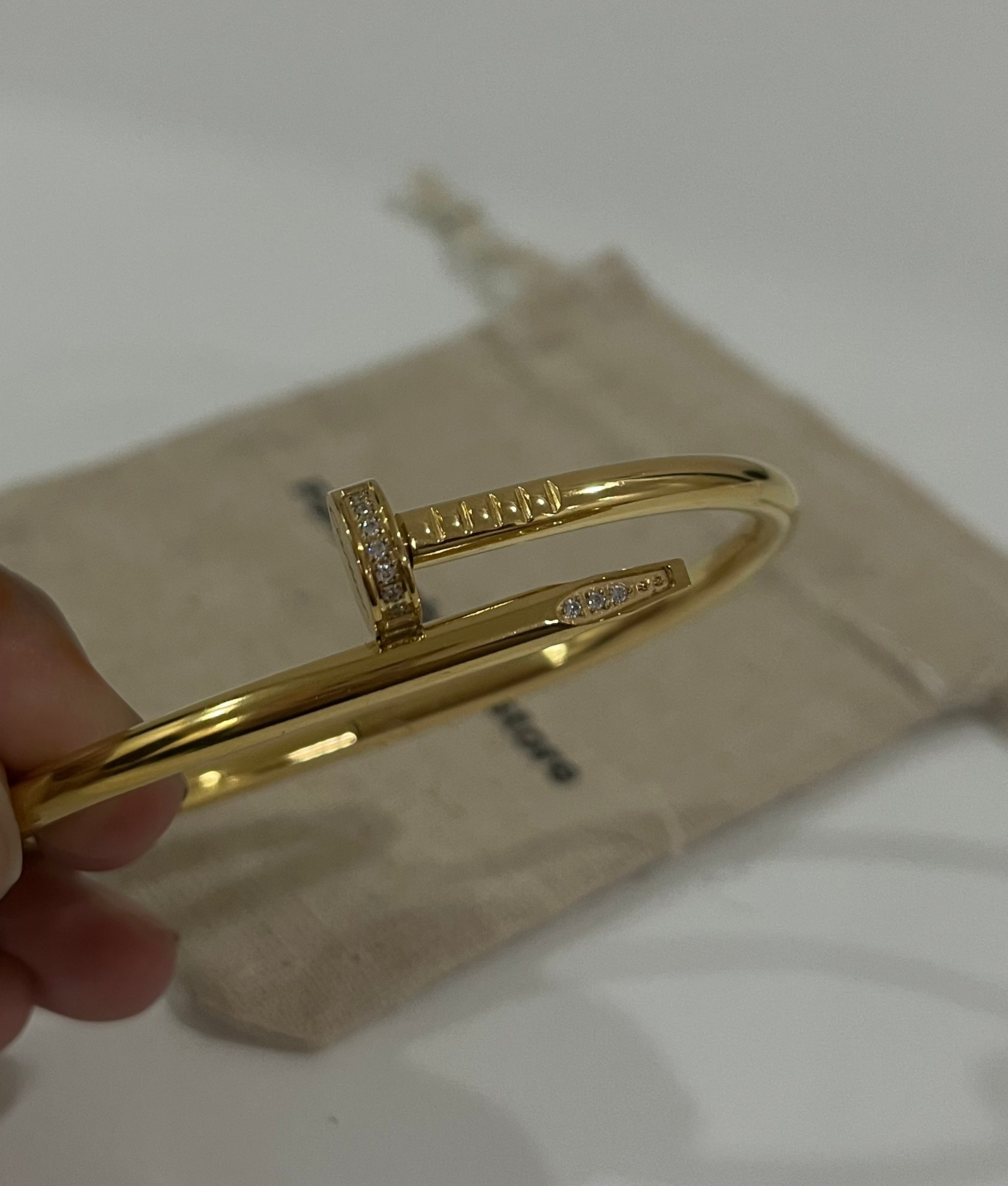 Nail studded bracelet