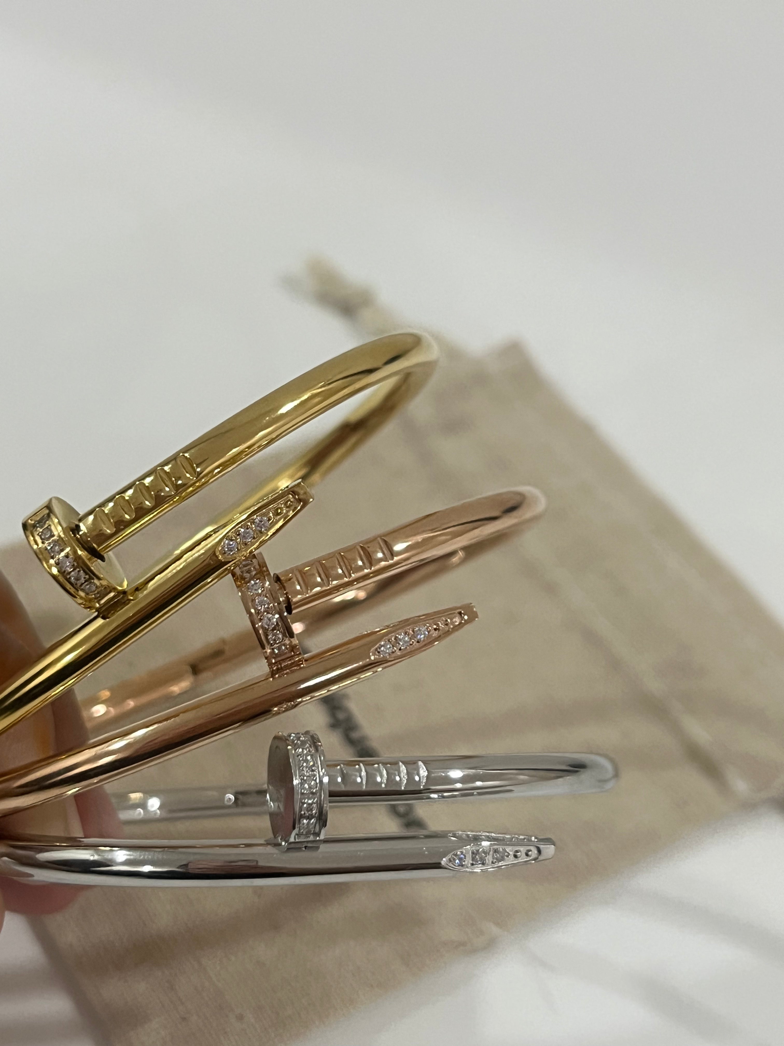 Nail studded bracelet