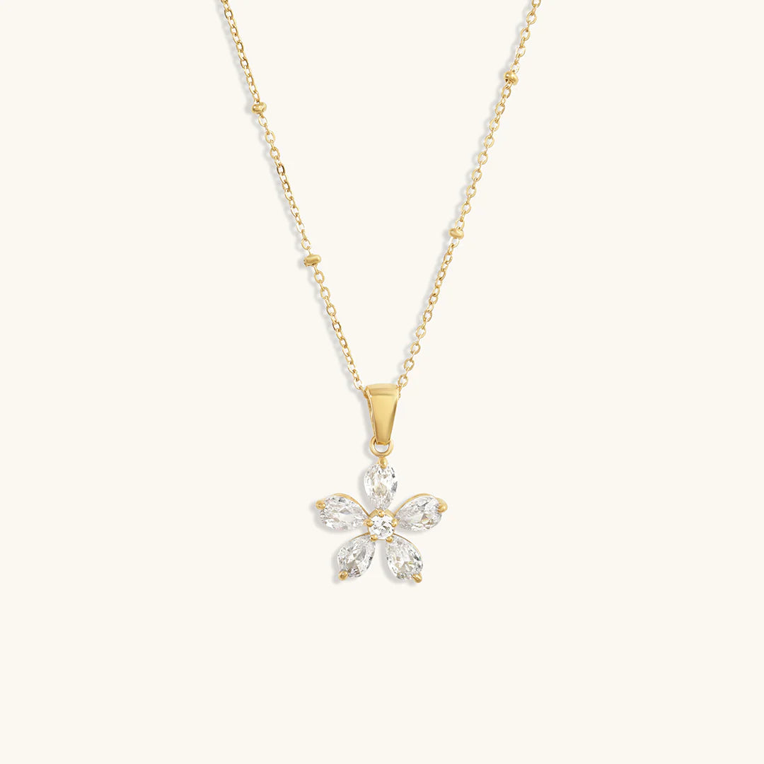 Flora necklace-18K Gold Plated