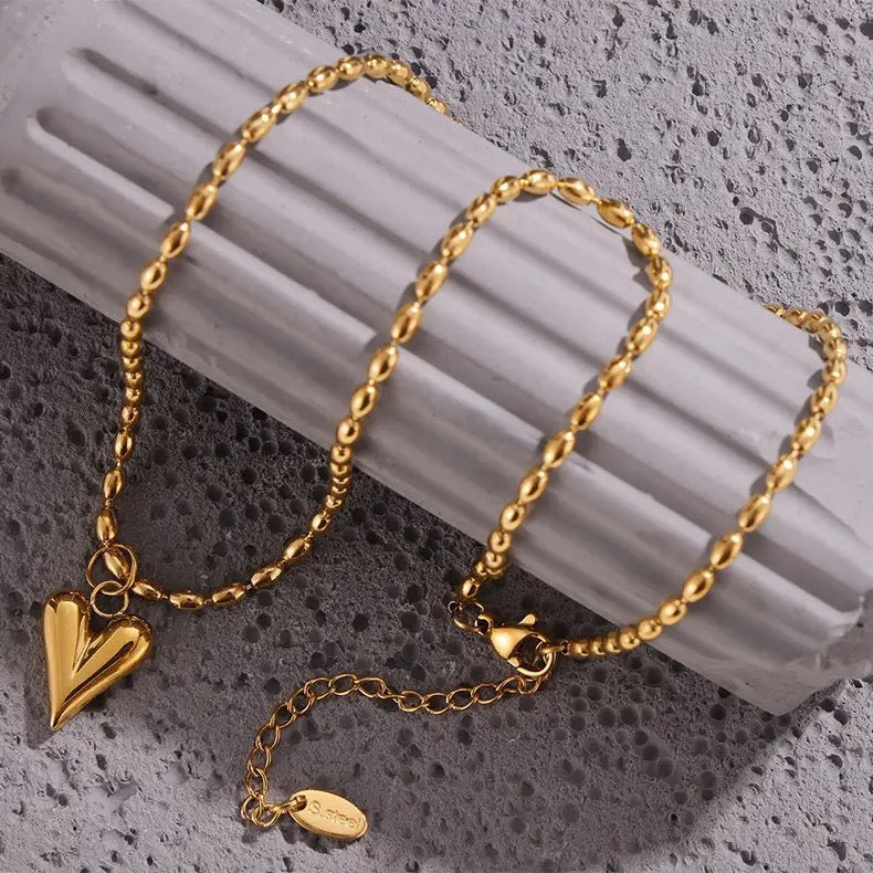 Olivia Luxe Necklace-18K Gold Plated