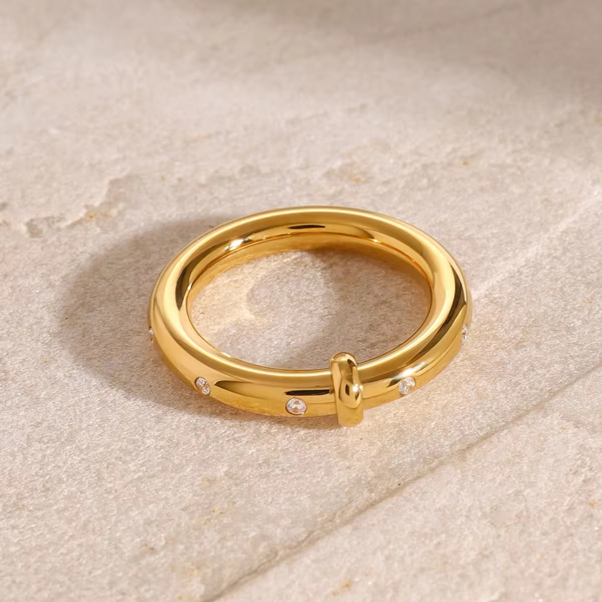Isabella Ring-18k Gold Plated