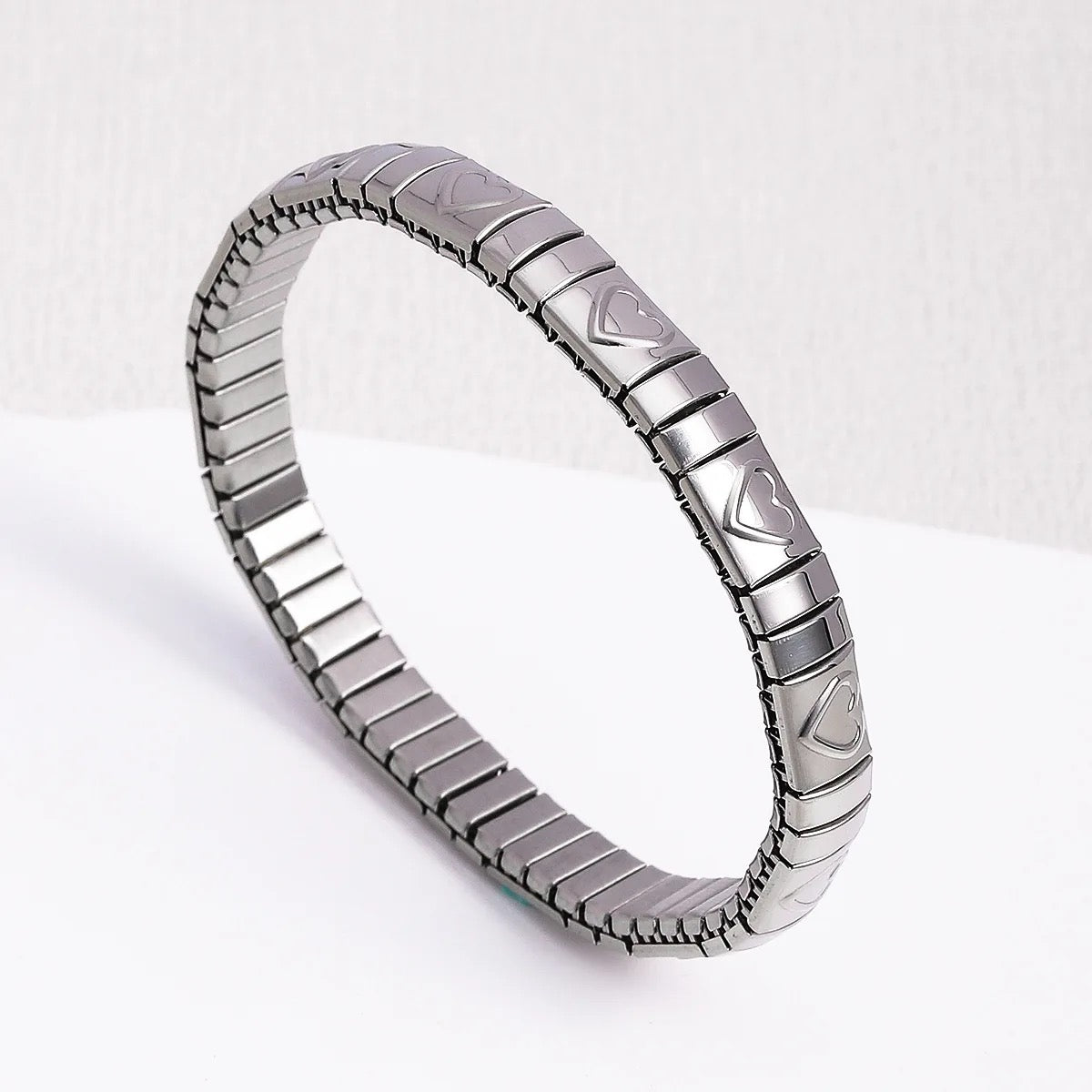 Love ribbed bracelet