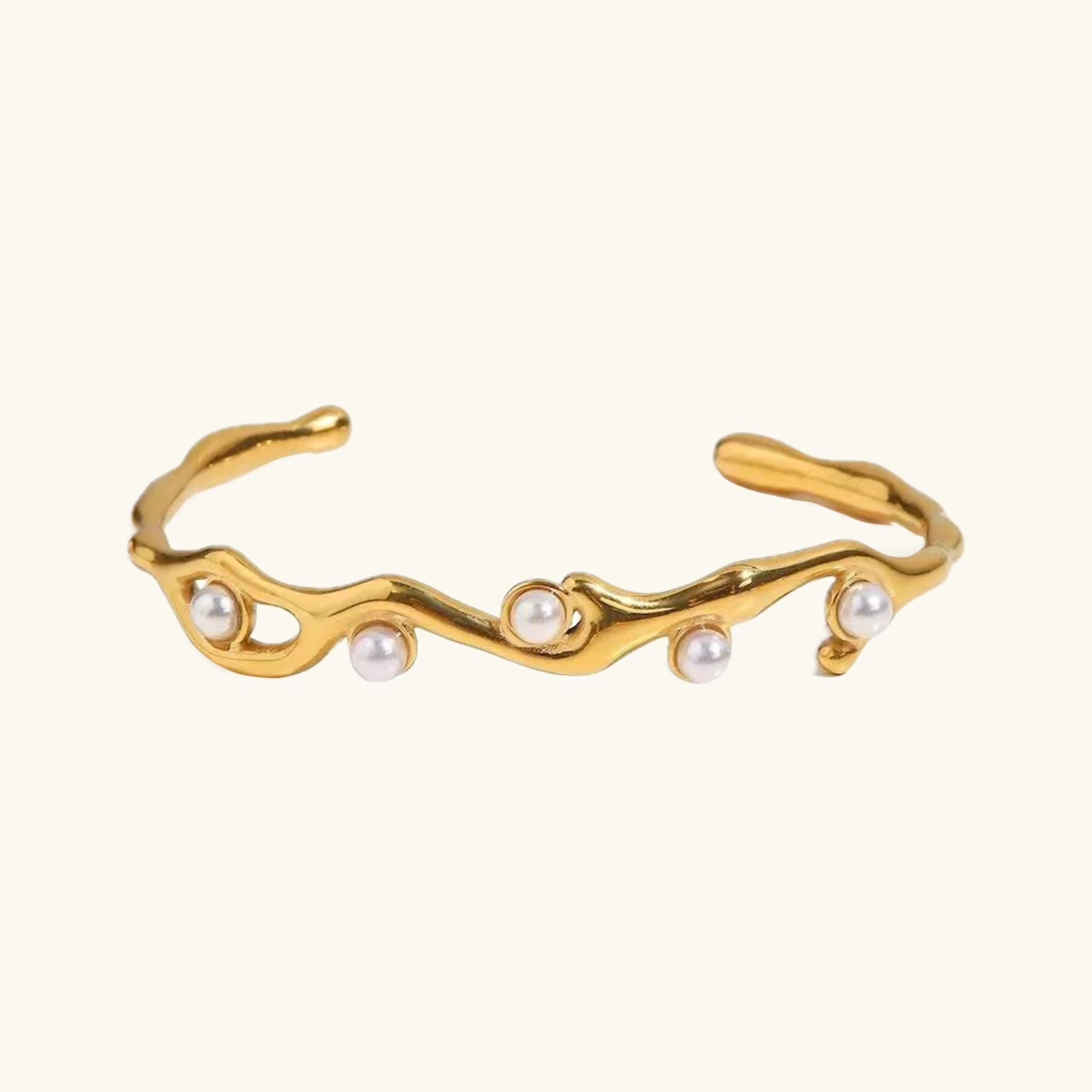 Pearl Crown princess bracelet