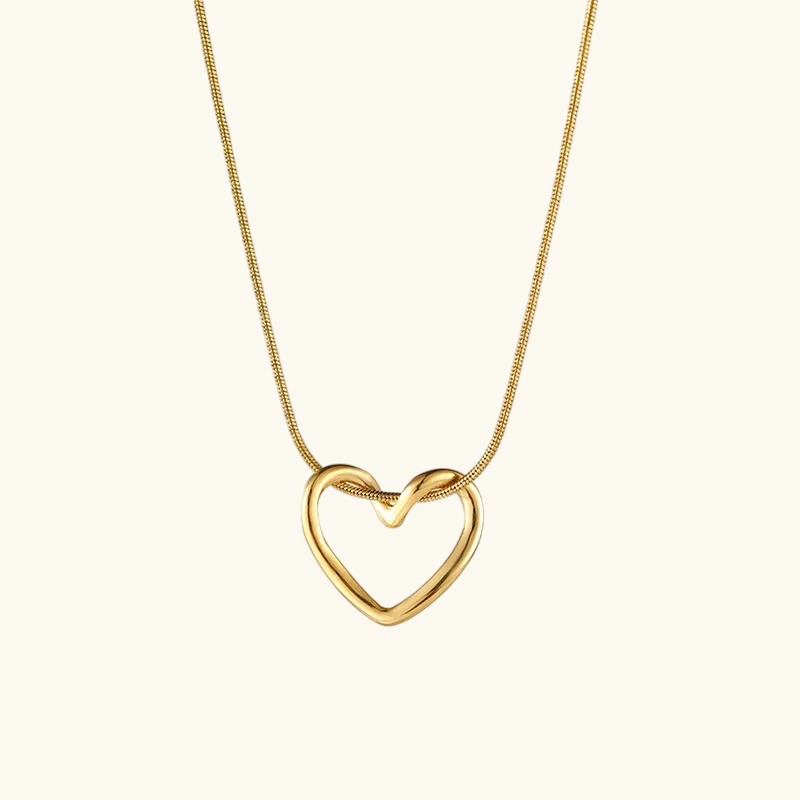 Heart twined Necklace