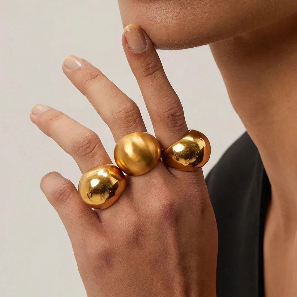 Chunky bold ring