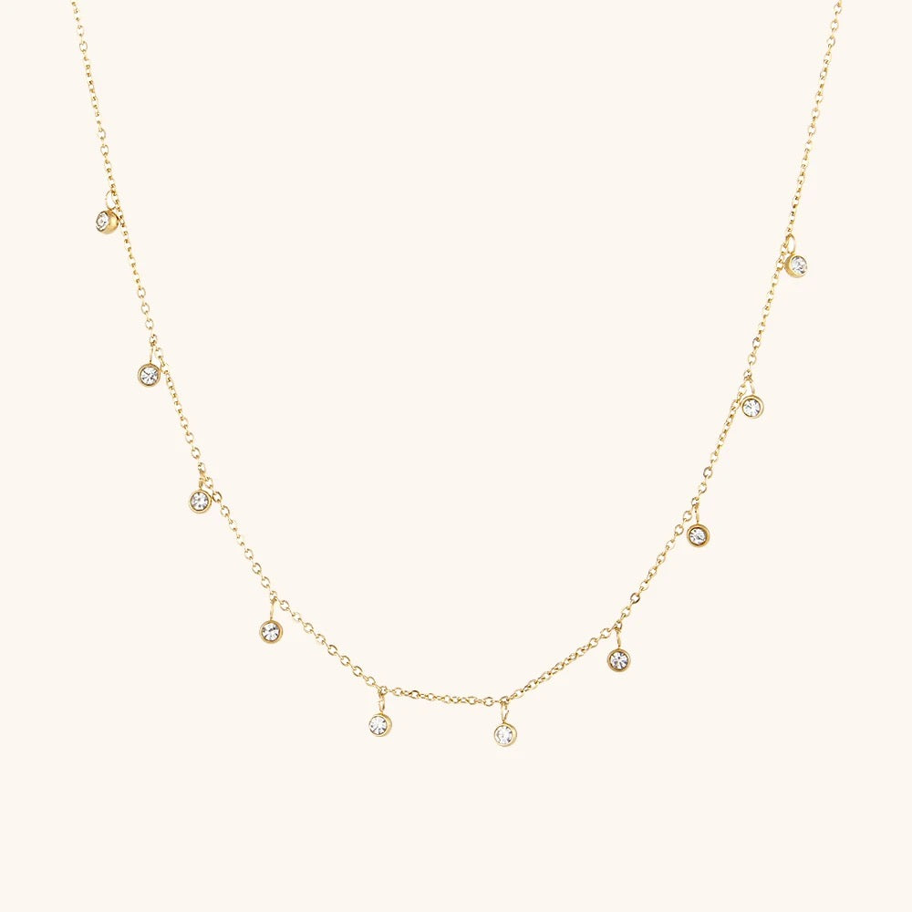 Willow Necklace-18K Gold Plated