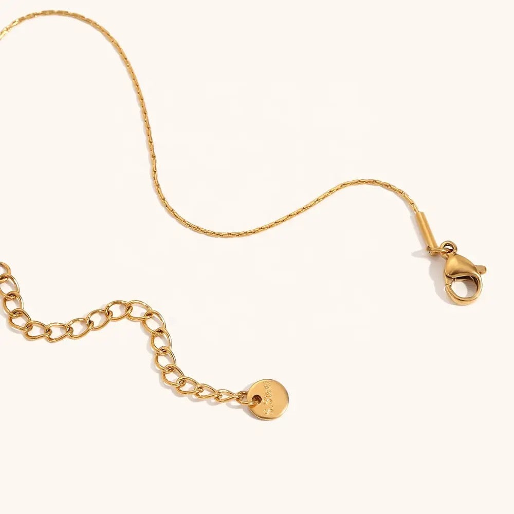 Elinor Necklace- 18k Gold Plated