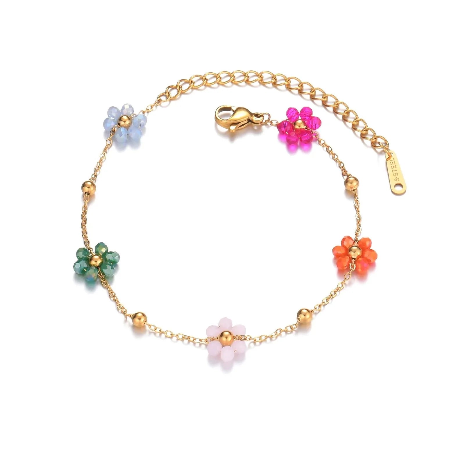 Floral bracelet