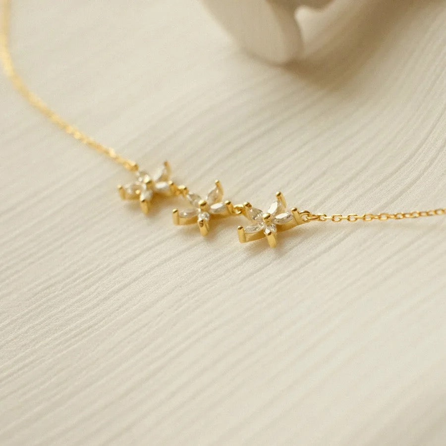 Elara necklace- 18k Gold Plated