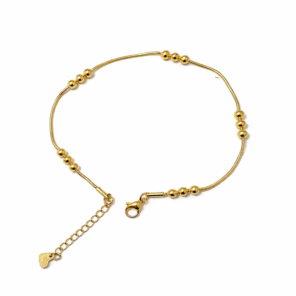 Dee Anklet- 18k Gold Plated