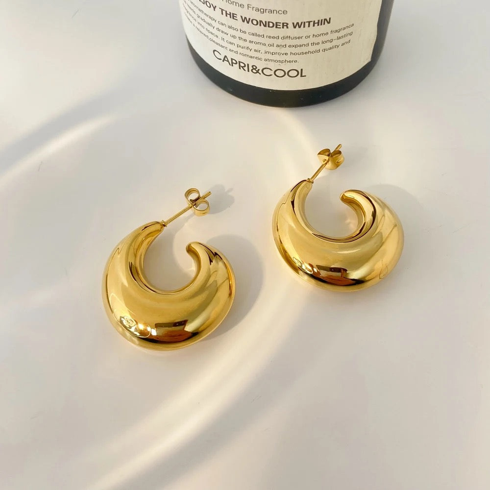 Dina earrings- 18k Gold Plated