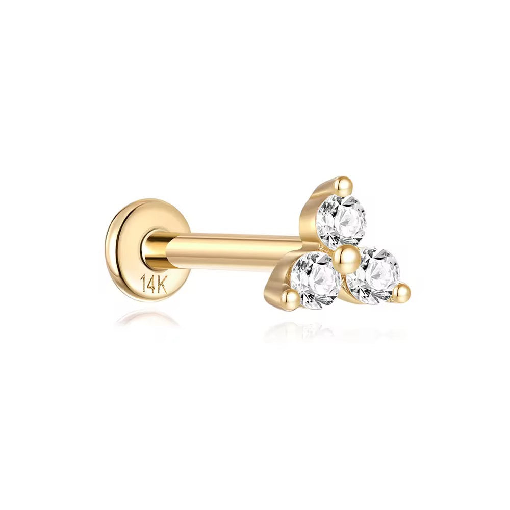 Flower studs