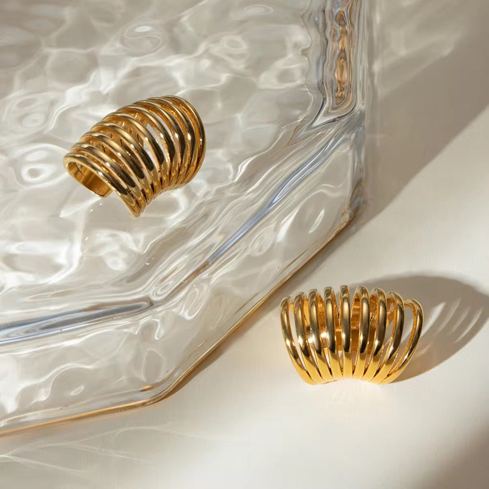Hex Ear Cuffs