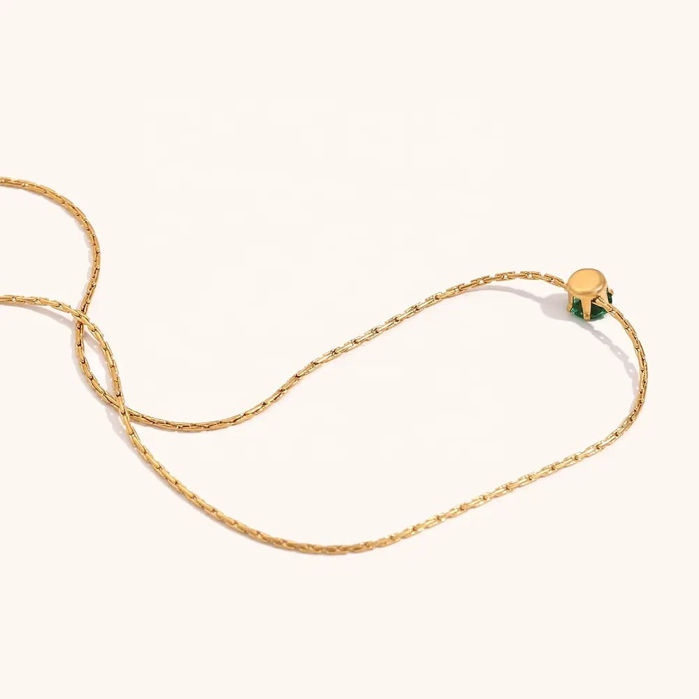 Elinor Necklace- 18k Gold Plated