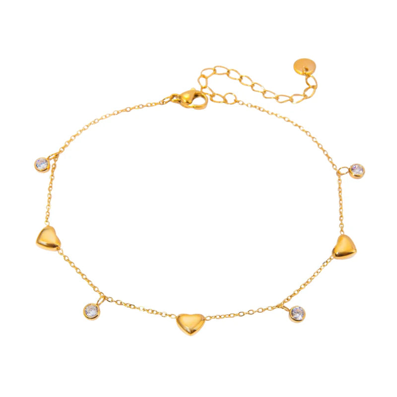 Hearty anklet