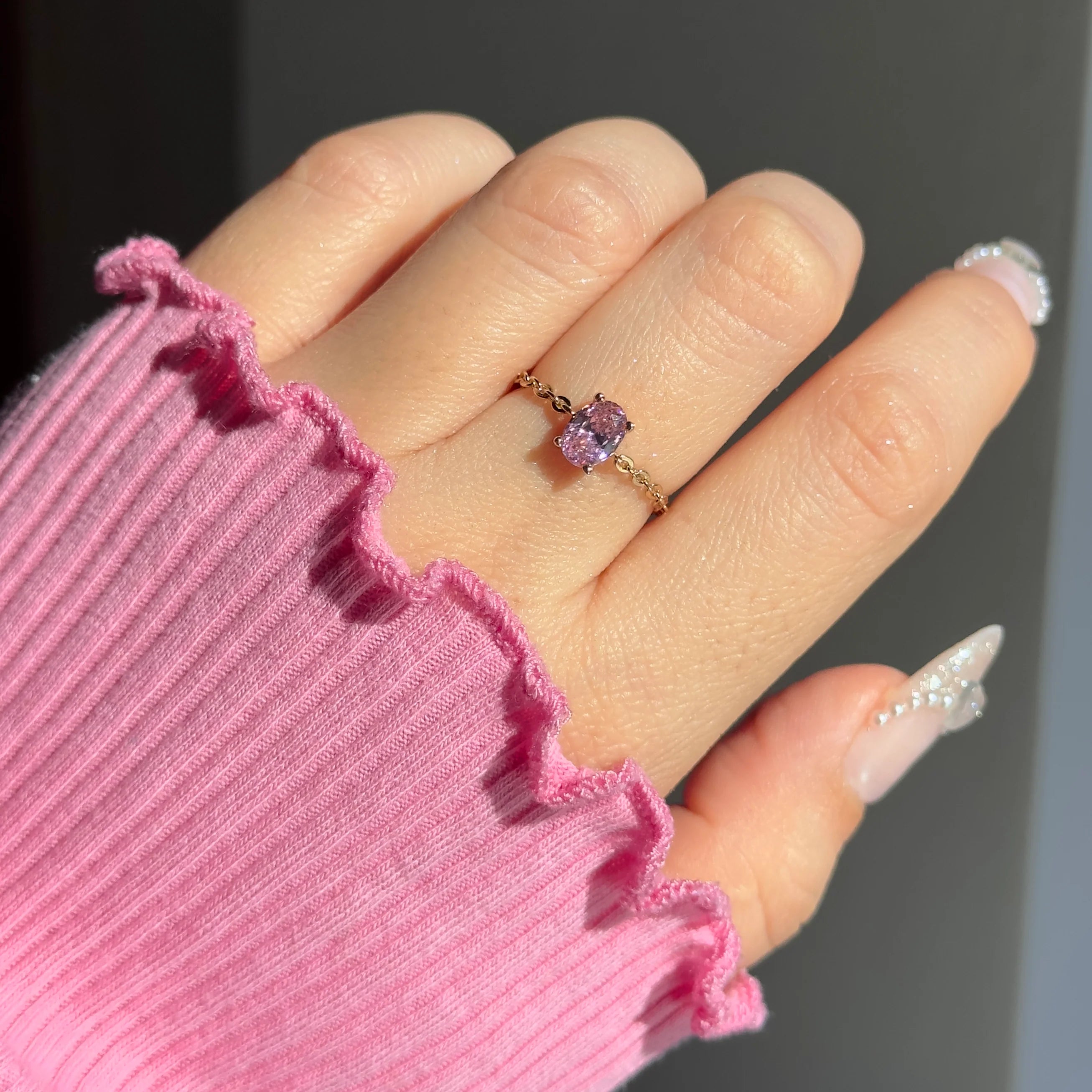 Princess Ring-925 Sterling Silver