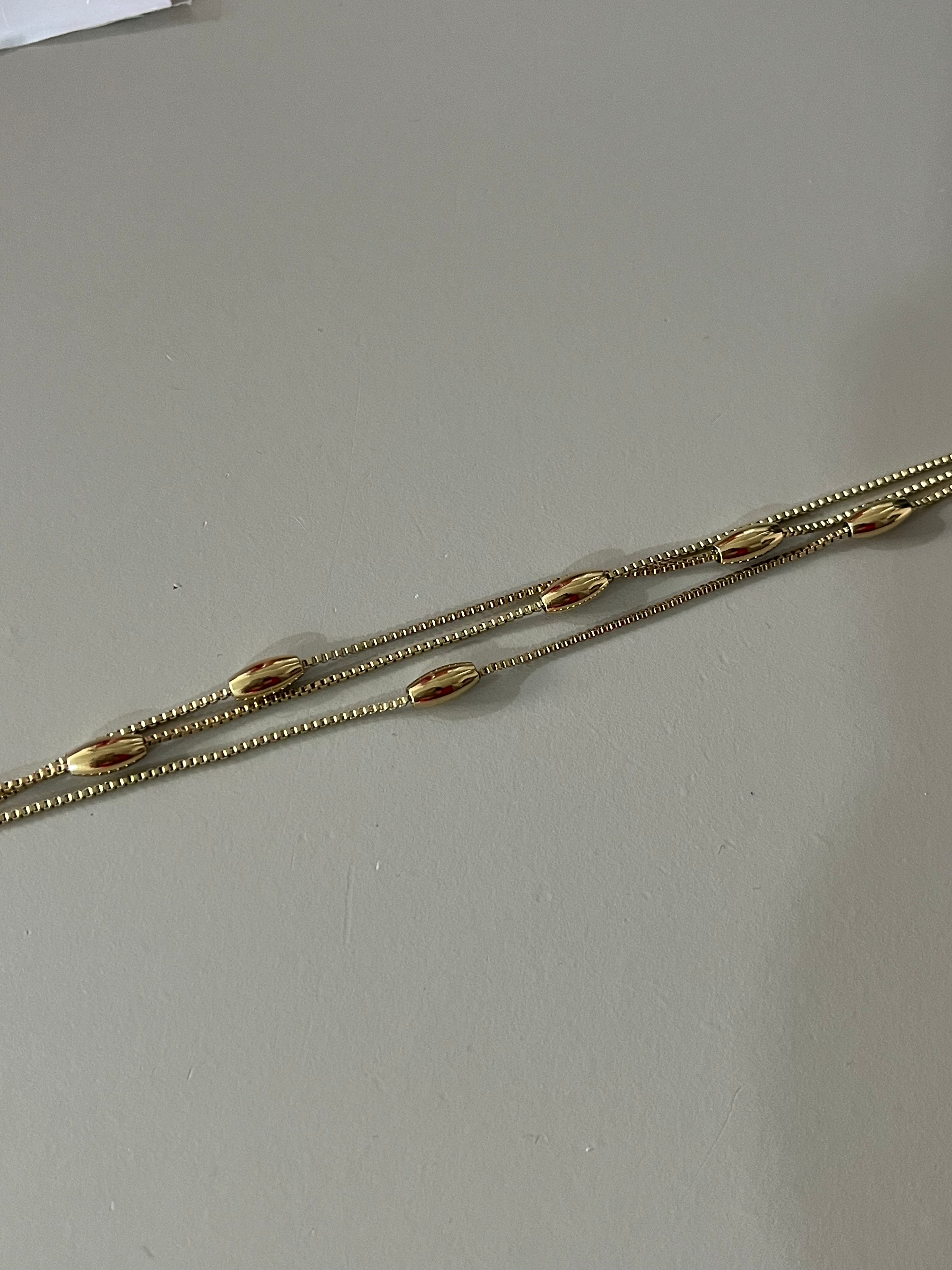 Maya triple layered bracelet