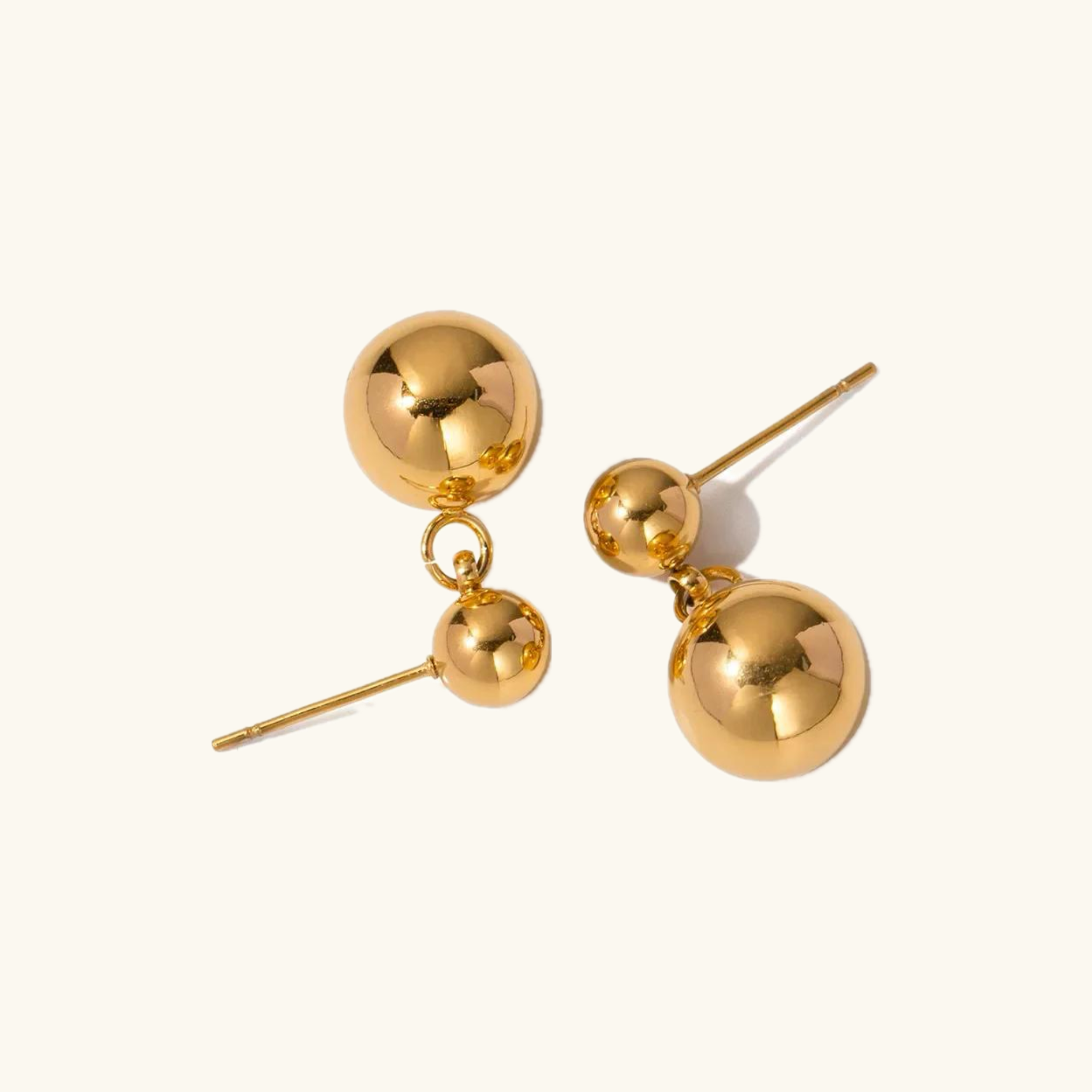 Selene ball drop earrings