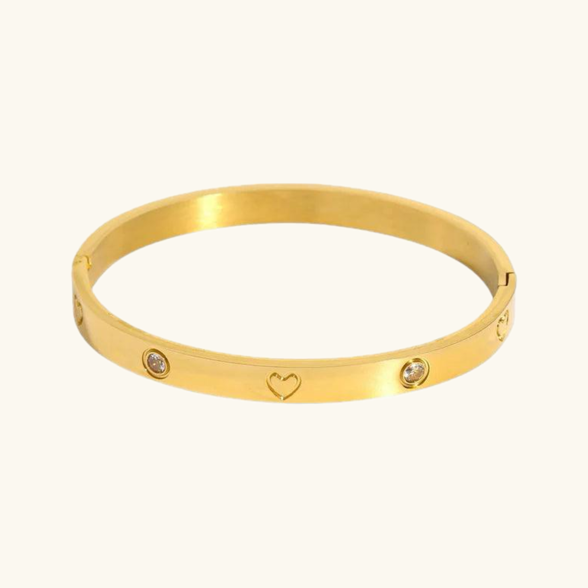 Lovestruck Band- 18k Gold Plated