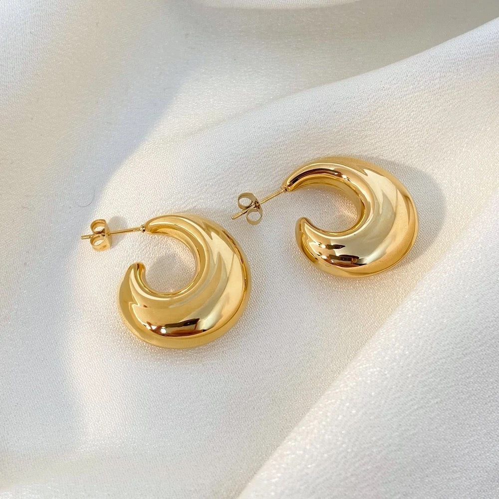 Dina earrings- 18k Gold Plated