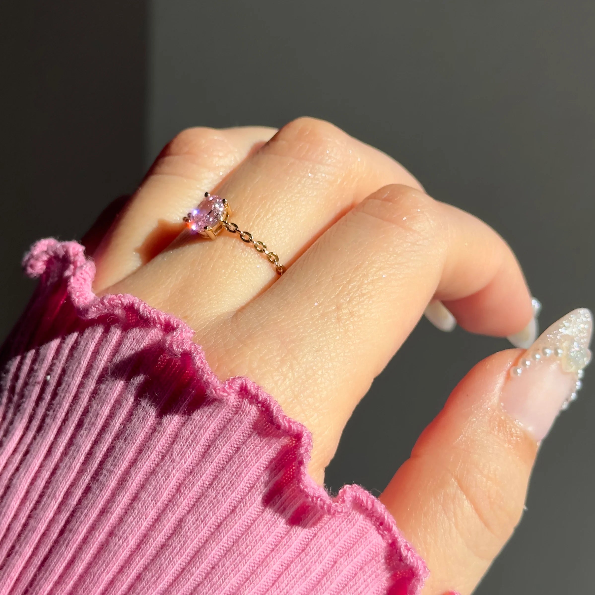 Princess Ring-925 Sterling Silver