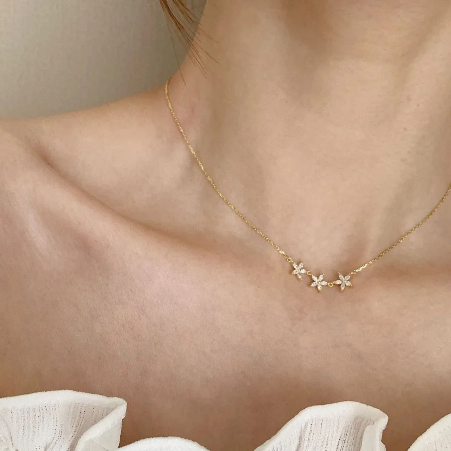 Elara necklace- 18k Gold Plated