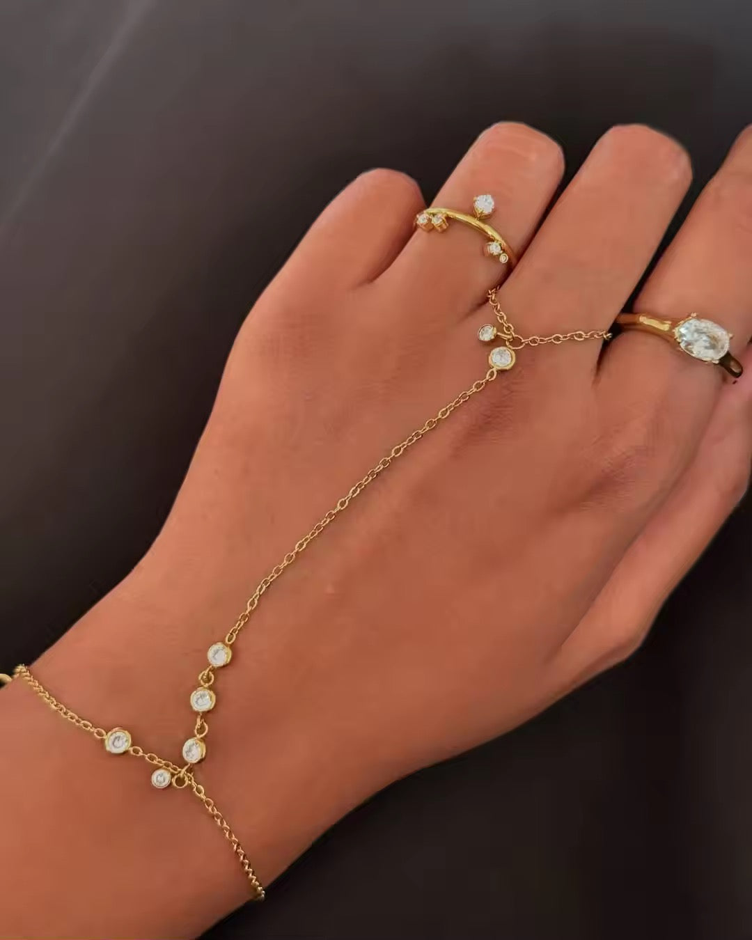 Zelda handchain bracelet