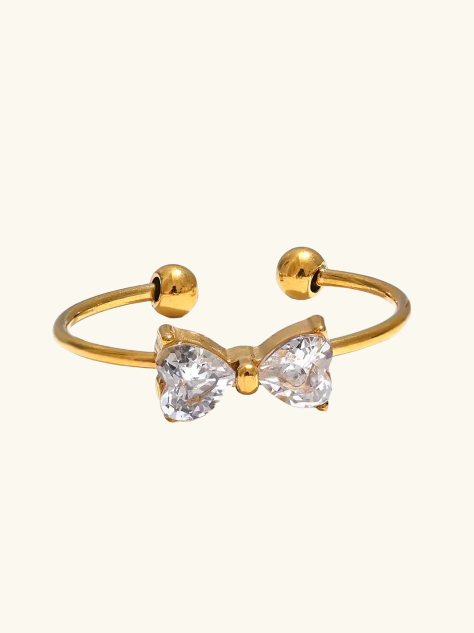 Bow bling ring