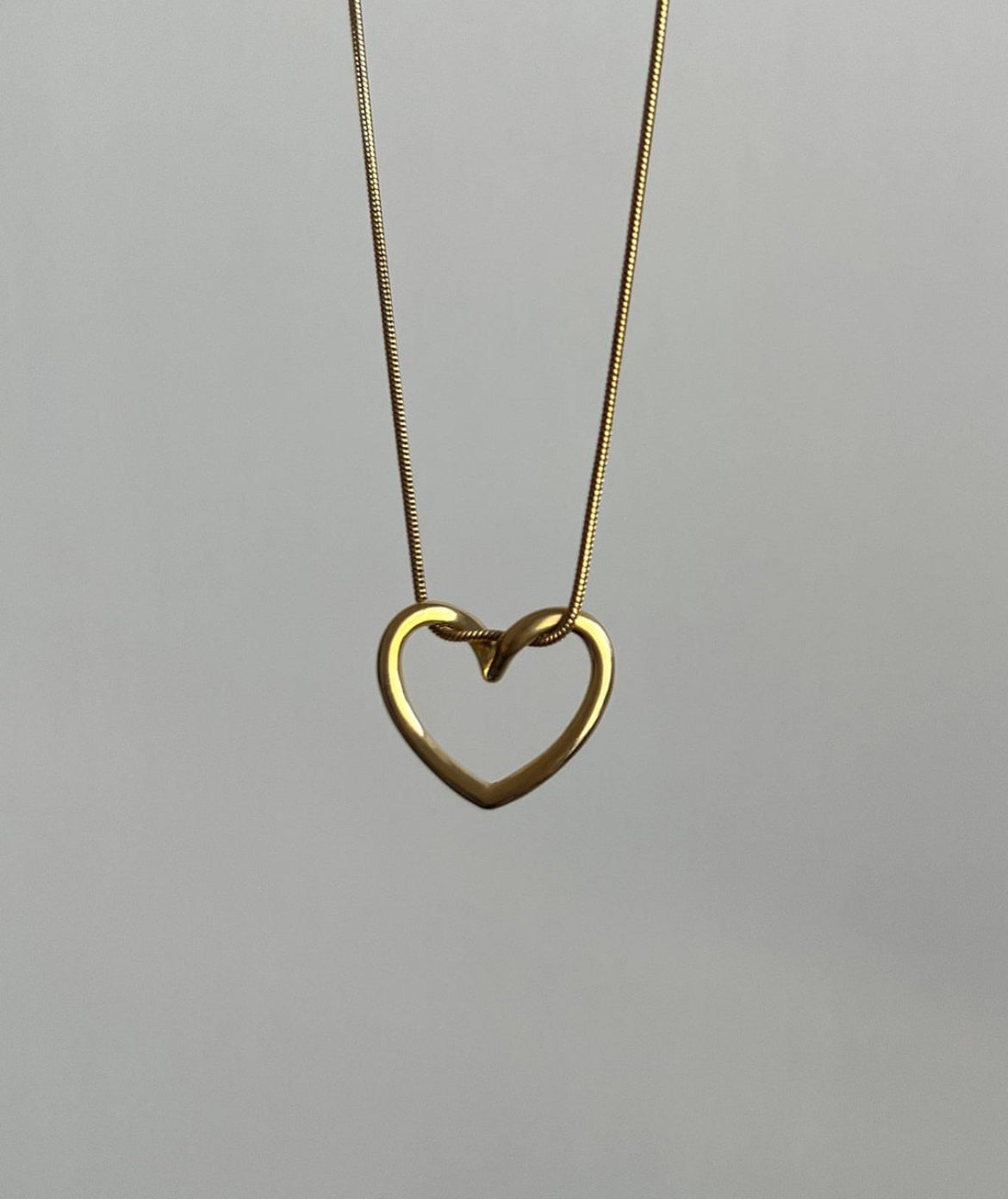 Heart twined Necklace