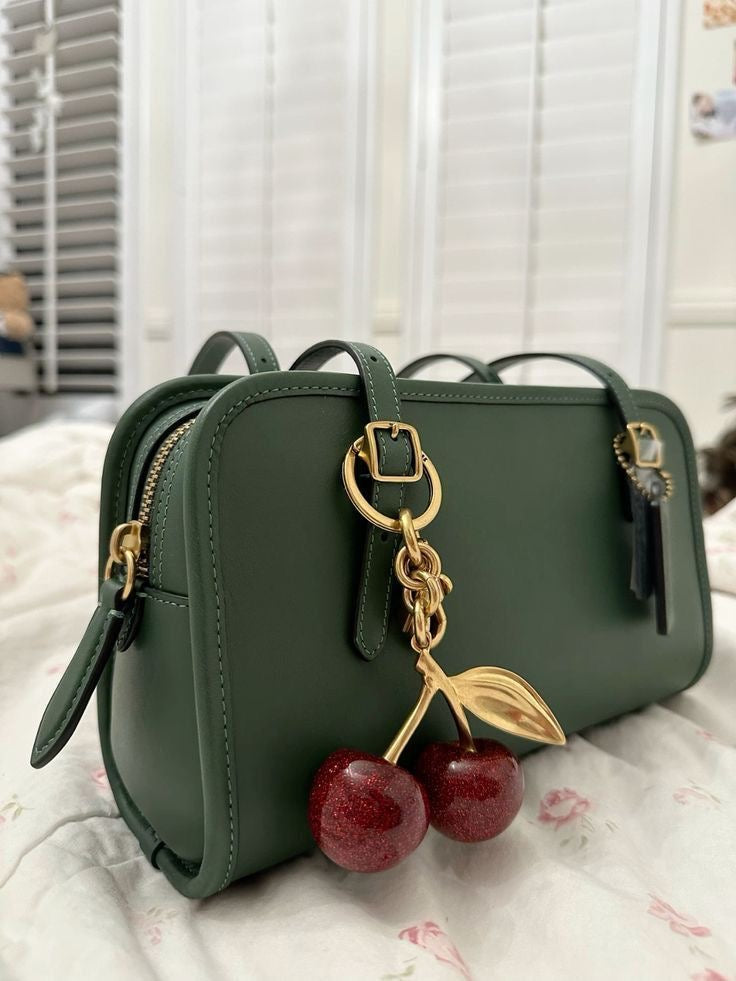 Cherry Bag Charm